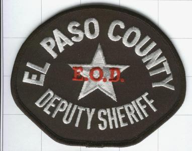 El Paso County Sheriff EOD