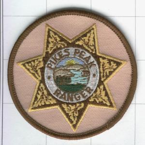 Pike's Peak Ranger Badge Patch